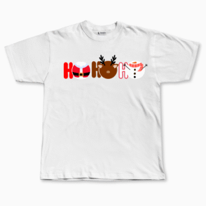 Remera | Oversize | Remera Navidad "HO HO HO" - Trío de Personajes